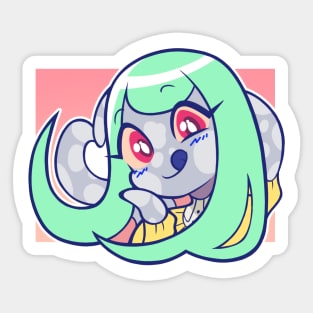 Tentacle Monster Girl Sticker